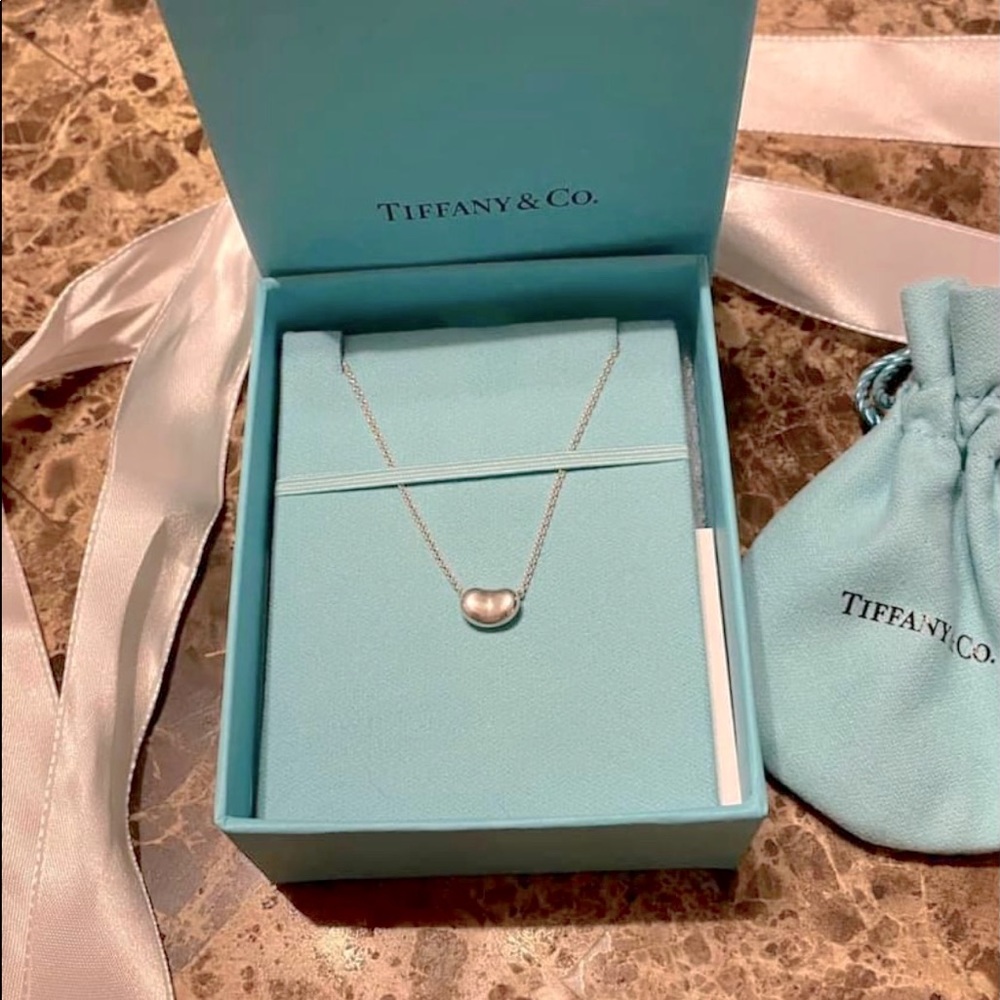 Tiffany & Co. Elsa Peretti Bean Design Sterling Silver